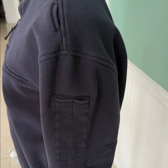 5.11 Tactical Women’s Navy Quarter-Zip Sweatshirt - Picture 4 of 6